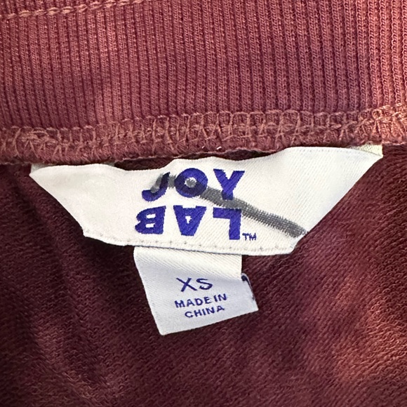 NWOT JoyLab tie dye matching SET, oversized sweatshirt/shorts, Sz. S/XS - Picture 8 of 9